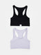 Basic Girls' Bustier 2 Pack